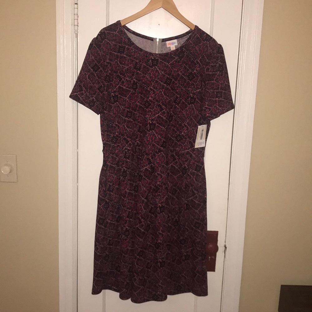 LulaRoe Amelia Dress Size 3x New with Tags-Cute!!